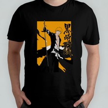 Pixxa Bleach Anime Manga Unisex %100 Pamuklu Bisiklet Yaka T-Shirt Model 3