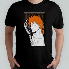 Pixxa Bleach Anime Manga Unisex %100 Pamuklu Bisiklet Yaka T-Shirt Model 13