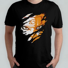 Pixxa Naruto Anime Manga Unisex %100 Pamuklu Bisiklet Yaka T-Shirt Model 17