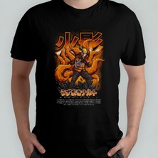 Pixxa Naruto Anime Manga Unisex %100 Pamuklu Bisiklet Yaka T-Shirt Model 11