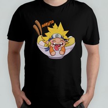 Pixxa Naruto Anime Manga Unisex %100 Pamuklu Bisiklet Yaka T-Shirt Model 15