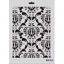 Colezium Rich Dantel Seri DN-911 Stencil 35X25 cm