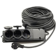 Topart 01560 30 Metre Grup Prizli Uzatma 3x2,5 Kablo