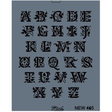 Colezium Rich New Seri N-465 Stencil 35X25 cm