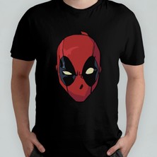 Pixxa Deadpool Unisex %100 Pamuklu Bisiklet Yaka T-Shirt Model 1