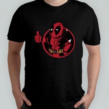 Pixxa Deadpool Pipboy Fallout Unisex %100 Pamuklu Bisiklet Yaka T-Shirt