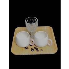 Pink Design Kitchen 2'li Kahve Fincan Takımı