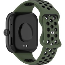 Dmay Xiaomi Mi Band 8 Pro Uyumlu Delikli Yumuşak Sport Silikon Kordon