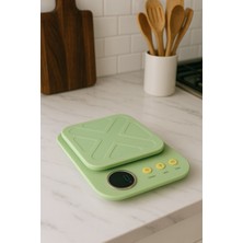 Nave K8082 Dijital Mutfak Tartısı – Şarjlı, 0,05g Hassasiyet, 5kg Kapasite, Lcd Ekranlı Hassas Terazi