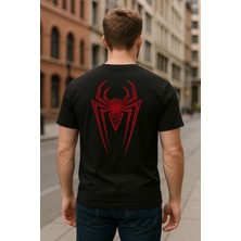 Bozz&bozz Collection Unisex Oversize Big Red Spider T-Shirt