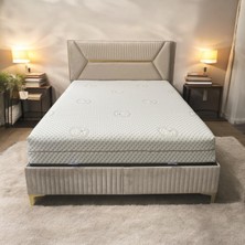 Naturel Fermuarlı Yatak Kılıfı, Yatak Pedi&şiltesi, % 100 Cotton,yıkanabilir, Bej Renk