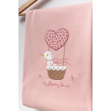 Bebitof My Baby Kumsal % 100 Coton 10 Lu Hastane Çıkışı Yeni Sevimli Sepetteki Ördek Desenli 10119