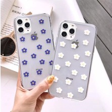 Aksesuar Xiaomi Mi A2 Lite Minik Papatya Desenli Şeffaf Kılıf