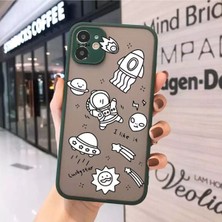 Aksesuar Samsung Galaxy A10S Kenarlıklı Uzay Desenli Siyah Kılıf