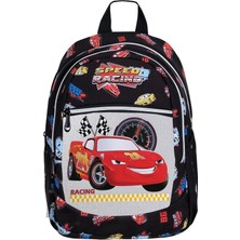 Anaokul Sırt Çantası Kız Erkek  Ortopedik Astarlı Su Geçirmez 5 6 7 Yaş Araba Modeli Siyah