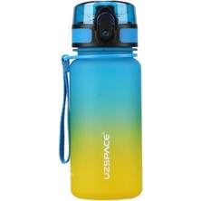Anaokulu Kreş Mini Boy 350ml Çift Renk Motivasyon Su Matarası 8 Farklı Renk