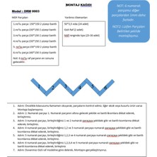 Zigzag Siyah Beyaz Duvar Rafı Drm 005
