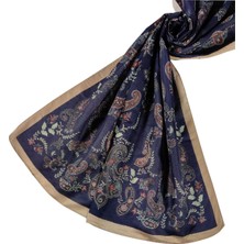 Enba Etnik Desenli Soft Pamuklu Şal 75X190 cm