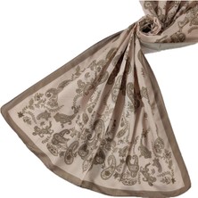 Enba Etnik Desenli Soft Pamuklu Şal 75X190 cm