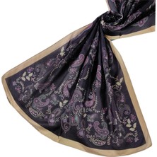 Enba Etnik Desenli Soft Pamuklu Şal 75X190 cm