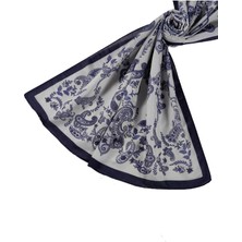 Enba Etnik Desenli Soft Pamuklu Şal 75X190 cm