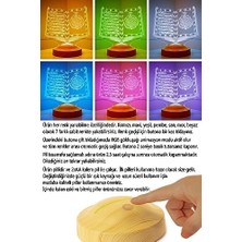 Store Anneye Hediye, Anneler Günü Hediyesi, Canım Annem Hediyesi Kuran-I Kerim 3D LED Lamba, Dini Hediye