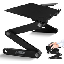 Ergonomics Workez Keyboard Tray And Mouse Pad - Black-P