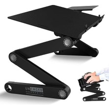 Ergonomics Workez Keyboard Tray And Mouse Pad - Black-P