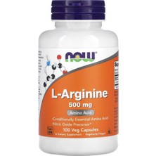 Now Foods L-Arginine 500 mg 100 Capsules VR88