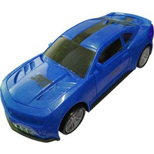 Çarp Dön Işıklı Sesli Camaro Mavi - CMR-063 (Lisinya)
