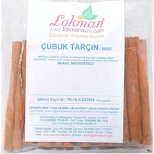 Tarçın Çubuk Doğal 80 gr Paket