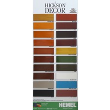 Hickson Decor Ultra Wood Stain -Solvent Bazlı Renkli Ahşap Vernik - - Dark