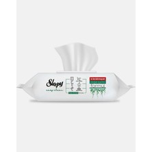 Sleepy Easy Clean Beyaz Sabun Katkılı Islak Yüzey Temizlik Havlusu & Mendili 100 Yaprak