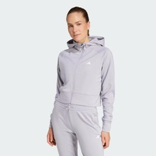Adidas Aeroready Game And Go Full-Zip Kadın Sweatshirt
