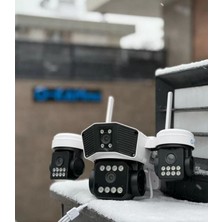 O-KAM-8080 Wifi 6mp Ptz 3 Lens Ip Kamera