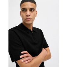 Jprblamılano Sprıng Knıt Polo Ss Sn Black