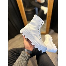 Knack Up Yüksek Taban Ayakkabı B-023 Beyaz Up