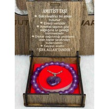 Ametist Doğaltaş Bileklik
