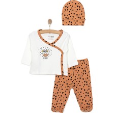 Hellobaby Kız Zıbın-Şapka-Patikli Alt Kız Bebek