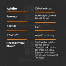 Addis Ababa Coffee Coffee Lemmu Çekirdek Kahve 225 gr