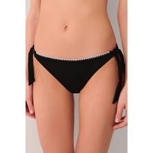 Suwen Lisa Bağcıklı Kroşetalı Bikini Alt