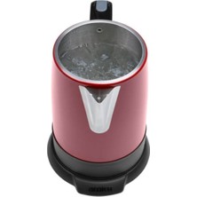 Arnica IH33204 Demli Stil Kırmızı Cam Çay Makinesi