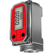 Stellar3 1 Inç Dijital Türbin Debimetresi Dijital LCD Ekranlı Npt Sayacı Yakıt Debimetresi Motor Yağını Ölçmek Için (Yurt Dışından)