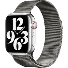 Ardemix Watch 38MM Uyumlu Krd-01 Metal Kordon Zore - New Gray