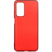 Ardemix Xiaomi Mi 10T 5g Kılıf Ardx Premier Silikon Kapak-Kırmızı