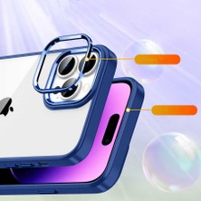 Ardemix Apple iPhone 14 Pro Max Kılıf Ardx Flora Kapak-Rose Gold