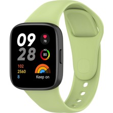 Ardemix Xiaomi Redmi Watch 3 Uyumlu Krd-81 Uyumlu Kordon Zore - Yeşil