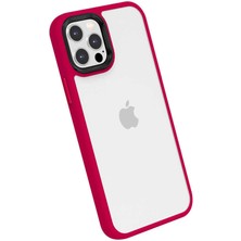 Ardemix Apple iPhone 12 Pro Kılıf ​​ardx Cann Kapak-Kırmızı