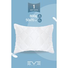 Antialerjik Vakumlu Fermuarlı Yıkanabilir Diamon Plus Kapitone Yastık 50 x 70  cm  800 gr