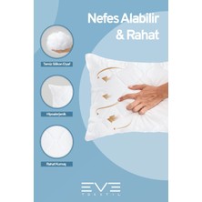 Antialerjik Vakumlu Fermuarlı Yıkanabilir Diamon Plus Kapitone Yastık 50 x 70  cm  800 gr